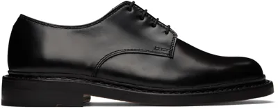 Our Legacy Uniform Parade Leather Derby Shoes In Schwarz