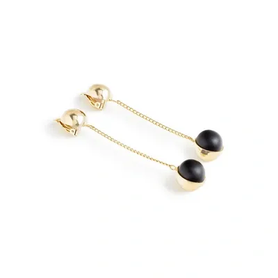 Rosantica Black Bead Earrings