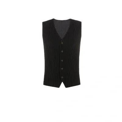 Issey Miyake Pleated-effect Waistcoat