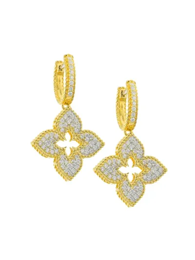 Roberto Coin 18k Yellow Gold Venetian Princess Diamond Drop Earrings, 0.77 Ct. T. W.