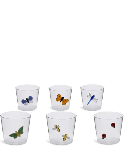 Ichendorf Milano Garden Picnic Set-of-six Tumblers In White