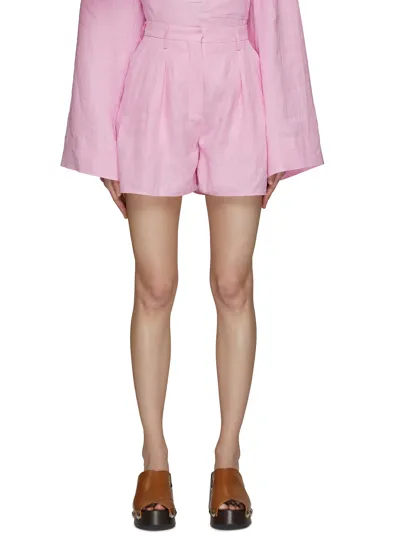 Nanushka Womens Pink Other Materials Shorts