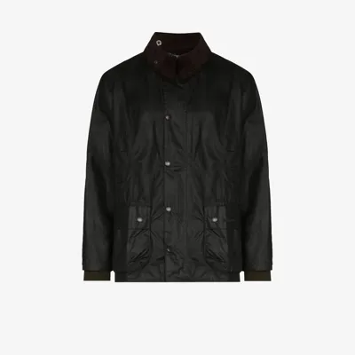 Barbour Bedale Wax Jacket In Grün