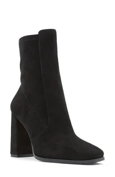 Aldo Audrella Stretch Booties Women's Shoes In Black