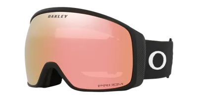 Oakley Unisex Sunglasses Oo7104 Flight Tracker L Snow Goggles In Prizm Rose Gold Iridium