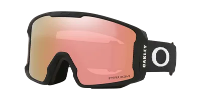 Oakley Unisex Line Miner M Snow Goggles, Mirror Oo7093 In Prizm Rose Gold Iridium