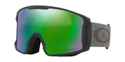 Oakley Line Miner Ski Goggles In Prizm Snow Jade Iridium