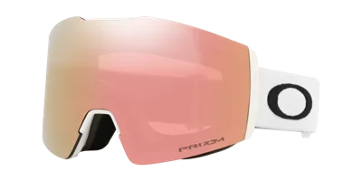 Oakley Unisex Sunglasses Oo7103 Fall Line M Snow Goggles In Prizm Rose Gold Iridium