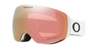 Oakley Unisex Flight Decka M Snow Goggles, Oo7064-c9 In Prizm Rose Gold Iridium