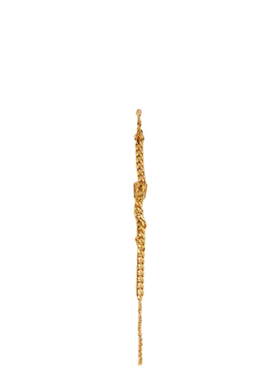 Alessandra Rich Chain Choker In Gold