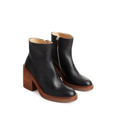 Chloé Bottines En Cuir