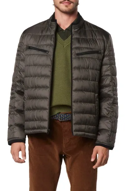 Andrew Marc Grymes Packable Quilted Puffer Jacket In Slate