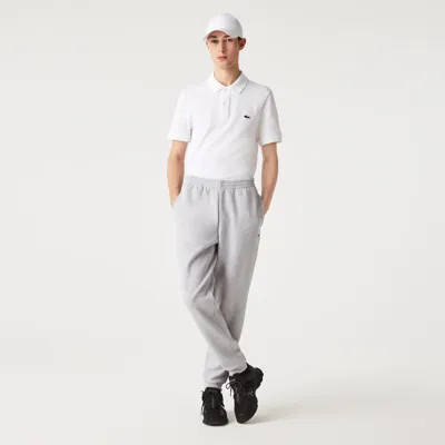 Lacoste Men's Tapered Leg Sweatpants - S - 3 In Grey