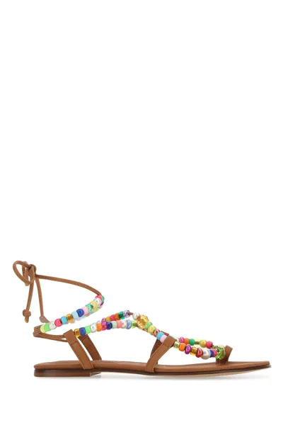 Alameda Turquesa Embellished Synthetic Leather Alegria Sandals Multicoloured  Donna 39