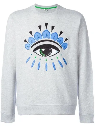 Kenzo 'eye' Sweatshirt In Blue