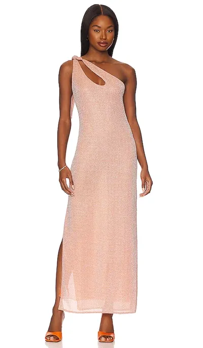 Baobab X Revolve Taki Maxi Dress In Peach