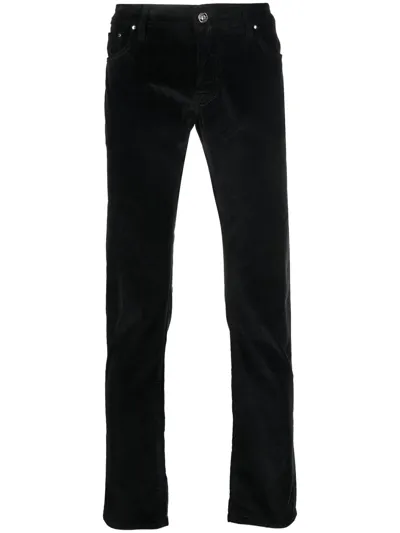 Jacob Cohen Corduroy Straight-leg Trousers In Y99