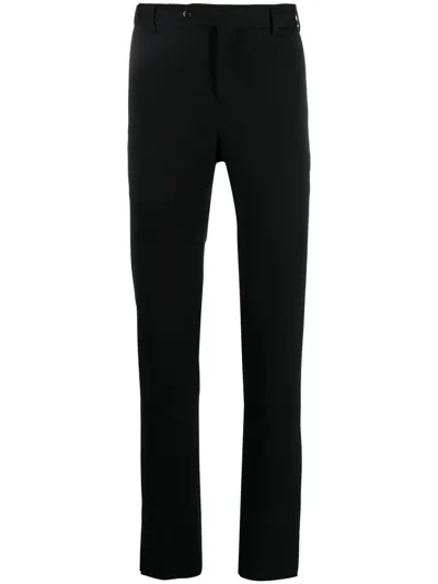 Pt Torino Straight-leg Trousers In Black