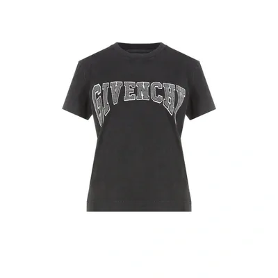 Givenchy Embroidered Cotton T-shirt