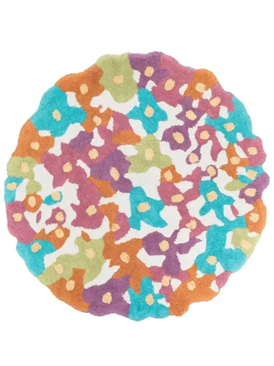 Missoni Blossom Bath Mat In 蓝色