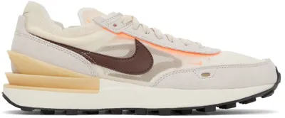 Nike Beige Waffle One Sneakers In Neutral