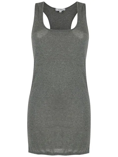 Amir Slama Sleeveless Top In Grey