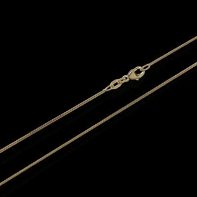 Pre-owned Nklaus Panzerkette Gelb Gold 750er 18kt Цепочка Necklace Chain Collier 1,1mm Breit 3820