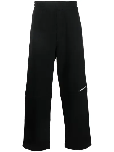 Ambush Panelled Straight-leg Trousers In Schwarz