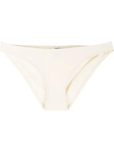 Totême Low-rise Bikini Bottoms In Neutrals