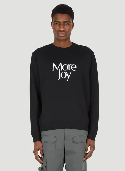 More Joy Classic Sweatshirt In Black