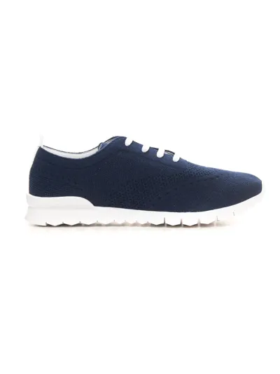 Kiton Sneaker In Blue