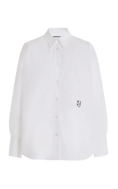 Yaitte Puglia Classic Cotton Shirt In White