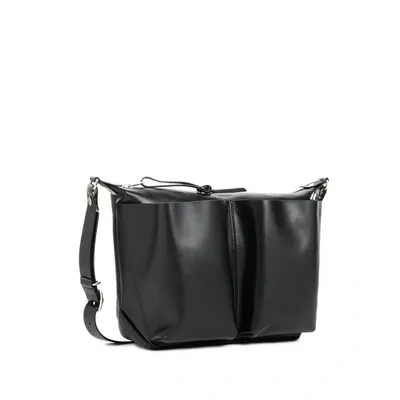 Jil Sander Pilot Leather Shoulder Bag