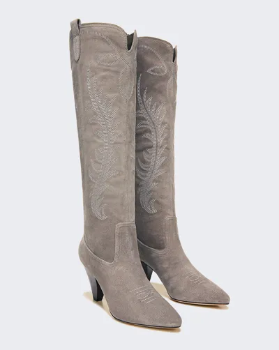 Veronica Beard Ballan Boot In Taupe