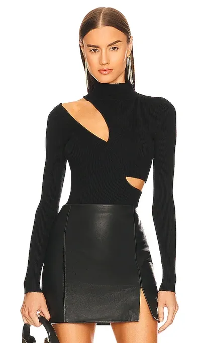 Michael Costello X Revolve Soraya Sweater In Black