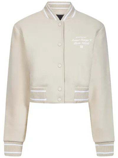 Givenchy Jacket In Beige White