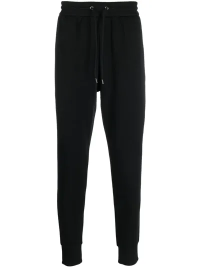 Michael Kors Elevated Mix Media Regular Fit Joggers In Black