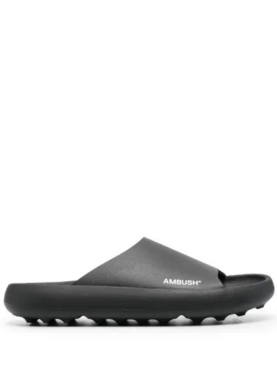 Ambush Mens Black Rubber Sandals