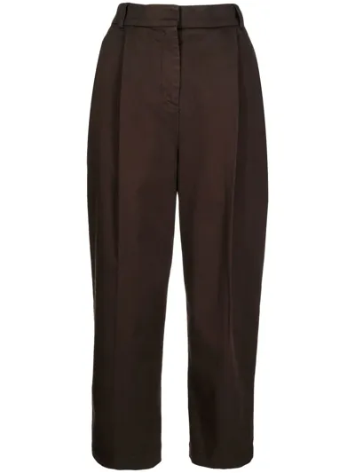 Ymc You Must Create Check Market Trouser Brown Black