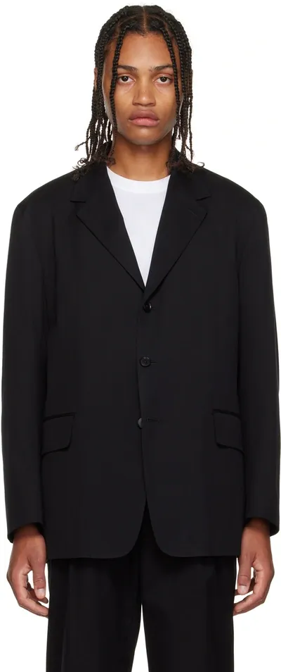 Auralee Black Over Blazer