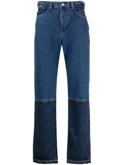 Axel Arigato Blue Archive Straight Leg Jeans In Denim