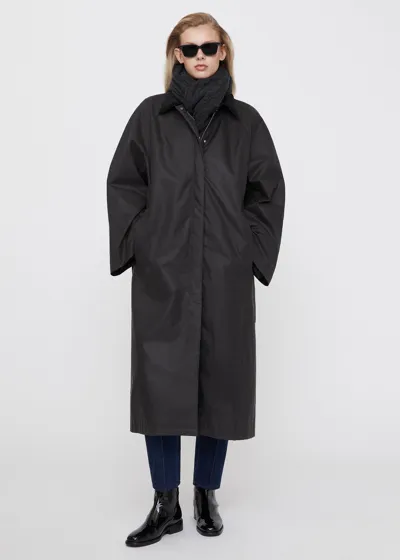 Totême Country Coat Washed Black