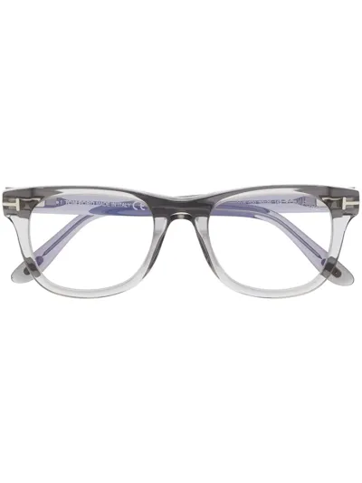 Tom Ford Transparent Square-frame Glasses