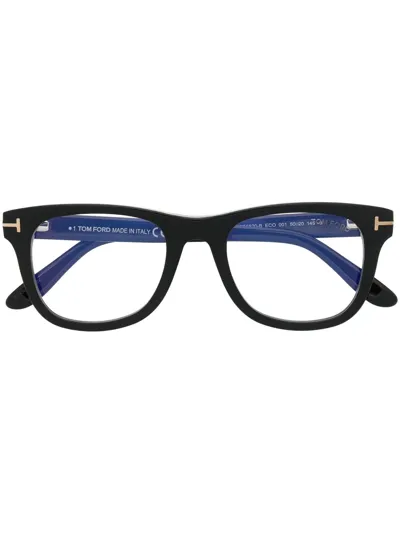 Tom Ford Logo-plaque Square-frame Glasses