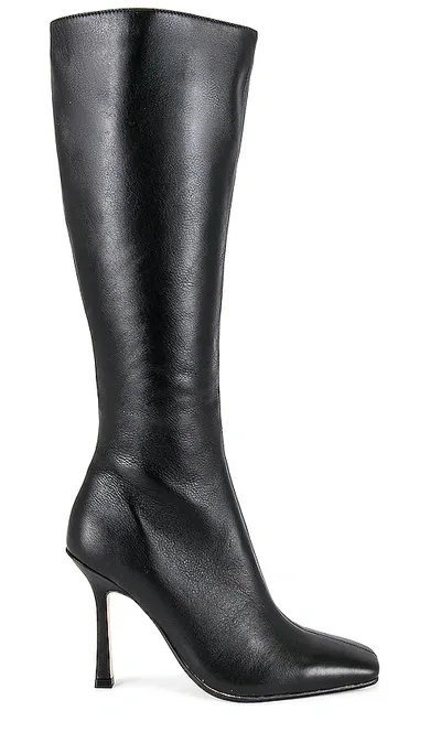 Tony Bianco Havana Heeled Boot In Black Venice