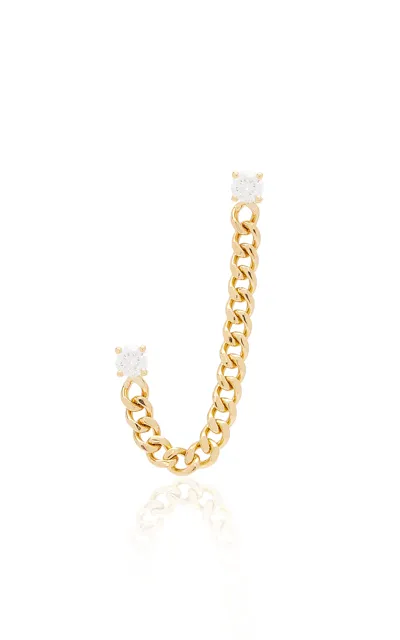 Anita Ko 18k Yellow Gold Diamond Single Earring