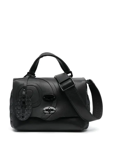 Zanellato Baby Shoulder Bag In Schwarz