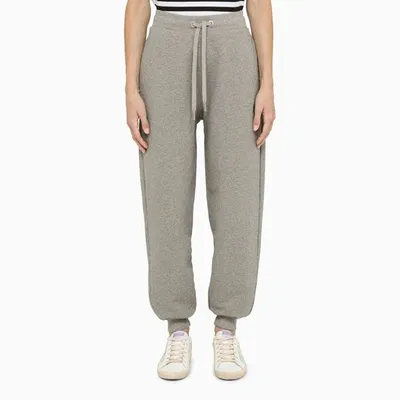 Ami Alexandre Mattiussi Grey Stretch Cotton Joggers