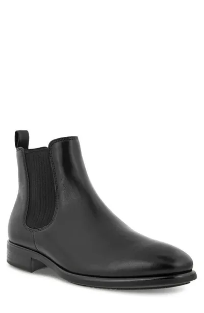 Ecco Citytray Water Resistant Chelsea Boot In Black