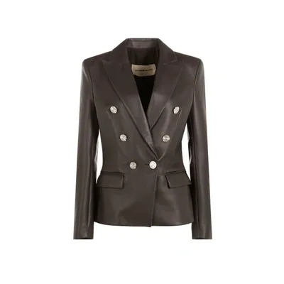 Alexandre Vauthier Veste En Cuir